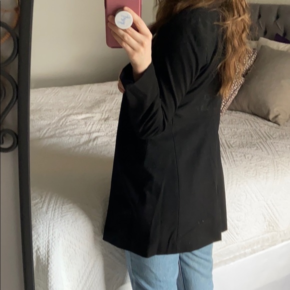 Zara basics black blazer jacket size M - Picture 4 of 6